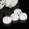 20 Pcs Grid Cube Connector Abs Connectors For Wire Cube Storage Shelving (White).