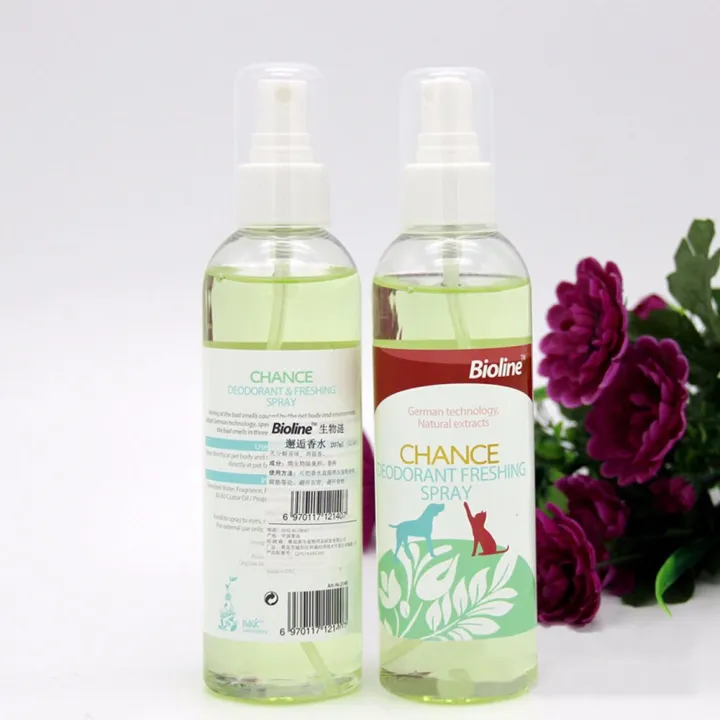 Bioline%20Deodorant%20Freshing%20Spray%20Chance%20%20Dog%20&%20Cat%20Perfume%20Deodorizing%20Spray%20207ml%20-%20Image%202