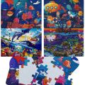 24 Piece Kids Jigsaw Puzzle Marine Set 8 x 10.8 Inch - Puzzle Toy For Kids. 