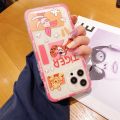 Olige Case For Realme GT NEO 2 Master C35 C31 C25Y C21Y C25s C25 C21 Narzo 50i 50A 30A 20 9i 8i 9 8 7 Pro C17 C15 C12 C11 X50 X70 X60 Pro 7i 6i 5 5i 5s Trend Cartoon Winnie Pooh Straight Edge Shockproof For Couple Soft Phone Case Cover 1.