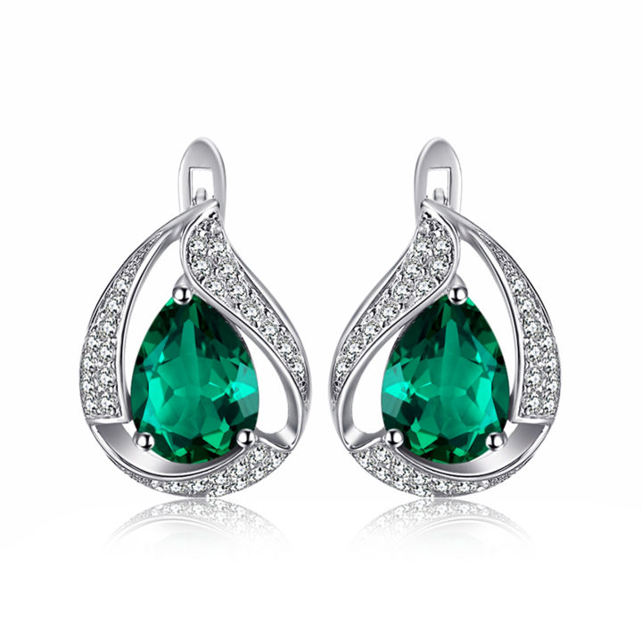 JewelryPalace%20Green%20Simulated%20Nano%20Emerald%20925%20Sterling%20Silver%20Hoop%20Clip%20Earrings%20for%20Women%20Jewelry%20-%20Image%207