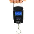 Digital Portable Weight Scale 50 Kg - Black. 