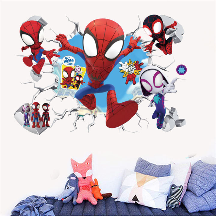 3D%20Broken%20Wall%20SpiderMan%20Marvel%20Avengers%20Wall%20Stickers%20For%20Kids%20Room%20Living%20Room%20Bedroom%20Wall%20Decoration%20SuperHero%20Movie%20Poster%20-%20Image%205