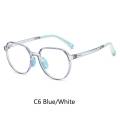 2022 Custom Child Myopic Hyperopic Glasses Boys Girls Blue Light Blocking Glasses Transparent Silicone Glasses Frame. 
