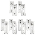 12X Sectional Sofa Connection with Snap Lock, Couch Clips Furniture Connector, Snap Connector Fastening.