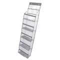Over The Door Hanging Organizer 3 Top Plastic Pouches Hanging Storage Closet Door Organizer Space Saving for Pantry. 