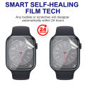 （NEW）Relaxtoo 3-12pcs For Apple Watch Series 8 41mm 999D Full Screen Protector For iWatch Series 8 iWatch8 Smart Watch Nanomaterials Soft Protective Film Not Glass. 