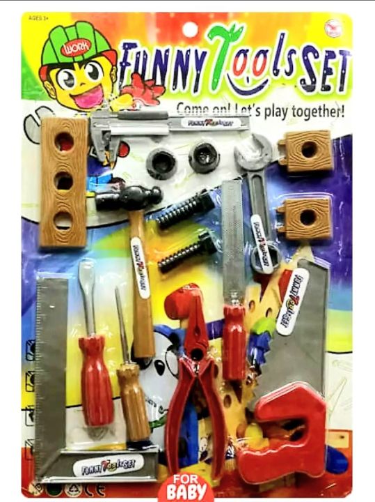 Toy Tool Set - Multi Color