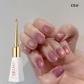 10g/ml Shiny Crystal Glitter Cat Eye Magnetic Nail Polish Reflective Nail Soak Gel Semi Permanent Soak Off Nail UV Gel Art ???. 