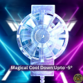 X16 Mobile Cooler For Gaming Universal Size Mini Cooling Fan for All Gaming Phone.