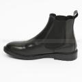 Men's Chelsea Boots Calf Leather Bottom Outsole Calf Leather Upper Leather Inner Handmade Boot Shoes. 