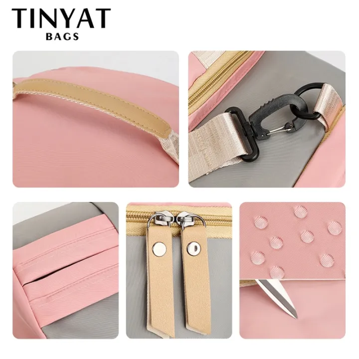 TINYAT%20Large%20Capacity%20Travel%20Backpack%20Weekend%20Gym%20Women's%20Travel%20Bag%20Ladies%20Sports%20Yoga%20Luggage%20Bags%20Multifunction%20Men%20Crossbody%20-%20Image%205