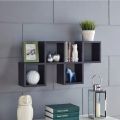 Water registered Melamine Board Book And Showpiece Stand Wall Rack 62. 