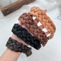 Synthetic Braided Headbands Hair Band Braiding Hair Accessories Hair Extension Hairpiece for Women Girls.