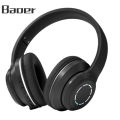 Baoer Wireless Headphones HiFi Stereo Over Ear Headphones Colorful Lighting Headset For Travel Office Cell Phone PC. 