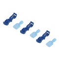 120Pcs T Tap Electrical Connectors Self Stripping Quick Splice Wire Terminals. 