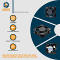 High Speed & Heavy Duty 220V AC Axial Metal Frame Cooling Fan Industrial Exhaust Fan 4 to 8 inch Cooling Fan Square Shape. 