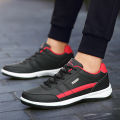 Fashion Casual Shoes Mens Outdoor Tennis Sneakers Lightweight Comfortable Lace Up PU Trainer Size Smaller Than Normals for Men Superman. 