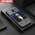 JIUMOO For Redmi 5 Case With Fashion Roronoa Zoro Side Edge Square Silicone Frosted Transparent Hard Casing New Design soft Cases Full Back Cover Camera Phone Case Shockproof Protection Case.