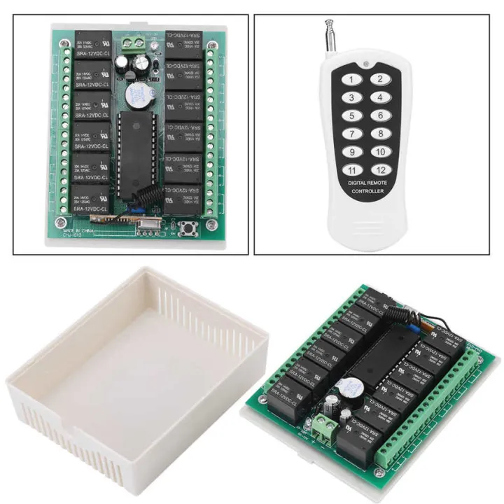 DC%2012V%20Relay%2012%20Channel%20Wireless%20RF%20Remote%20Control%20Switch%20Transmitter%20&%20Receiver%20-%20Image%209