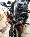 Motorcycle Front Winglet For Yamaha R15 V3 Wings ( Mini Black ). 
