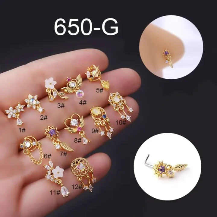 1Piece%20Fashion%20L%20Shaped%20Dangle%20Nose%20Studs%20Piercing%2020G%20Stainless%20Steel%20Flower%20Moon%20Tassels%20Zircon%20Nostril%20Screw%20Piercing%20Jewelry%20-%20Image%206