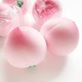 Simulation Peach Squeeze Toy Soft TPR Quick Rebound Toys Decompression Pinch Stress Toy Ball Fruit Kids Gifts Relief Funny V6Q1. 