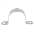 2x Stainless Steel Saddle Clip Clamp Stormwater Downpipe 40/50mm. 