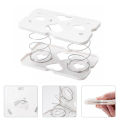 1Pcs Lifting Tissue Box Spring Support Spring Paper Box Bottom Support Storage Box Spring Sheet Bracket For Kitchen Office Room Creek.