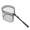 Lixada Fishing Net Fly Fishing Triangle Brail Landing Portable Foldable Lightweight Nets Nylon Fishing Net Aluminum Alloy Frame. 