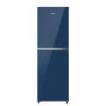 HISENSE 277 Liter Top Mount Freezer Glass Door Energy Saving Inverter Refrigeratore Royal Blue With Built-in Stabilizer Premium Design, Free Delivery and Official Warranty | RT1G276NARB/BD3. 