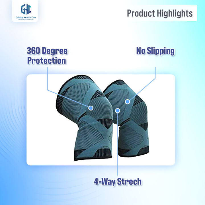 Dyna%20knee%20cap%20Providing%20360%20Degree%20Protection%204-Way%20Stretchable%20Knee%20Support%20Non%20Toxic%20-%20Image%202