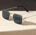 Smart Metallic Body Square Sunglasses for Men. 