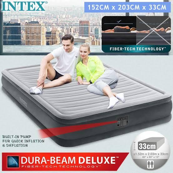 INTEX%2067766%200.99M%20DURA-BEAM%20Deluxe%20Fiber-Tech%20Technology%2033CM%20Extra%20Thick%20Inflatable%20Air%20Bed%20-%20Image%203