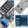 6Pcs USB Buck Boost Converter Set 3.5V-12V to 1.2V-24V DC-DC Step Up Power Supply Module Voltage Regulator Set. 