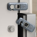 1Pc Home Refrigerator Lock Fridge Freezer Door Catch Lock Toddler Kids Child Cabinet Safety Lock For Baby Safety Child Lock. 