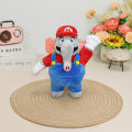 Kawaii Elephant Mario Luigi Toad Yoshi Ninji Plush Toys Cute Snail Chain Chomp Poplin Rolla Koopa Stuffed Animals Peluche Dolls. 