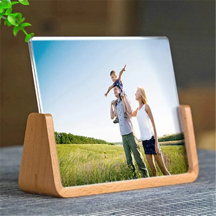 U-Shaped%20Acrylic%20Photo%20Frame%20Creative%20Solid%20Wood%20Home%20Desk%20Decoration%20for%20Office/Bedroom/Living%20Room/Cafe-7%20Inch%20-%20Image%206