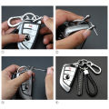 Anti-Lost Car Key Pendant Split Rings Keychain Phone Number Card Keyring Auto Vehicle Key Chain Car Accessories. 