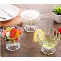 Crystal Clear Glass Ice Cream/Dessert Bowl Set (6 Pieces) OLiLA N008. 