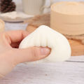 1Set Simulation Steamed Buns Squeeze Toys Slow Rising Stress Relief Squishy Toys Antistress Ball Dumpling Model.
