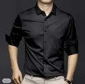 New Stylist Silk Long Sleeve SilemFit Shirt For Men-.