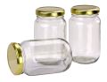 Glassware food jar , glass jar 500 gm ( 4 pieces).