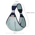 Baby Carrier Sling Wrap Multifunctional Four Seasons Universal Front Holding Type Simple Carrying Artifact Ergonomic.