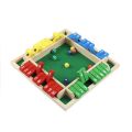 Four-Sided Flip Card Game Educational Toys Digital Board Wooden Toy Dice Game Shut The Box Board Game Wooden Number Game. 