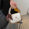 Only Green Handbags Women2023New Fashion Korean Saddle Bag All-MatchinginsShoulder Messenger Bag.