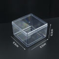 Transparent Display Box Acrylic Boxes With Cover Jewelry Organizer Gift Packing Case Food Candy Storage Container.