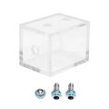 ARELENE New 200ml Acrylic water tank cooler water cooling radiator pc cpu water block Transparent. 