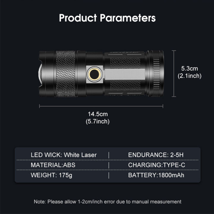 Auoyo%20Outdoor%20Flashlight%20LED%20Torch%20Light%20Telescopic%20Focus%20Flashlight%20Portable%20Rechargeable%20Flashlight%20Zoom%20Outdoor%205%20Light%20Modes%20Waterproof%20Flashlight%20-%20Image%208