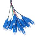 【Exclusive Limited Edition】 Optical Fiber SC/UPC Cable Sigle Mode 12-Cores SC Square Head with PVC Outer. 